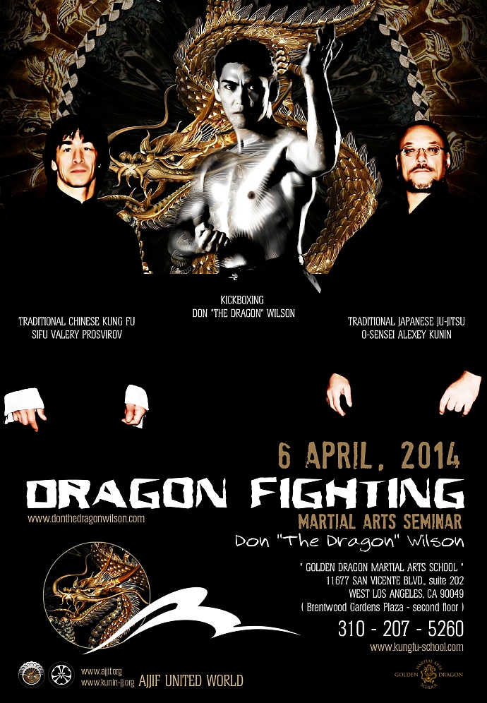 Готовимся к семинару в США "Dragon Fighting" (2014)